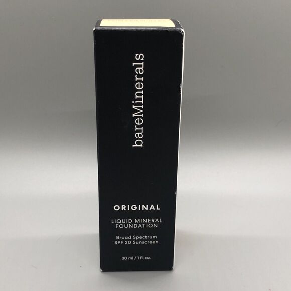 bareMinerals fair ivory original liquid mineral foundation NIB full size - Picture 1 of 2